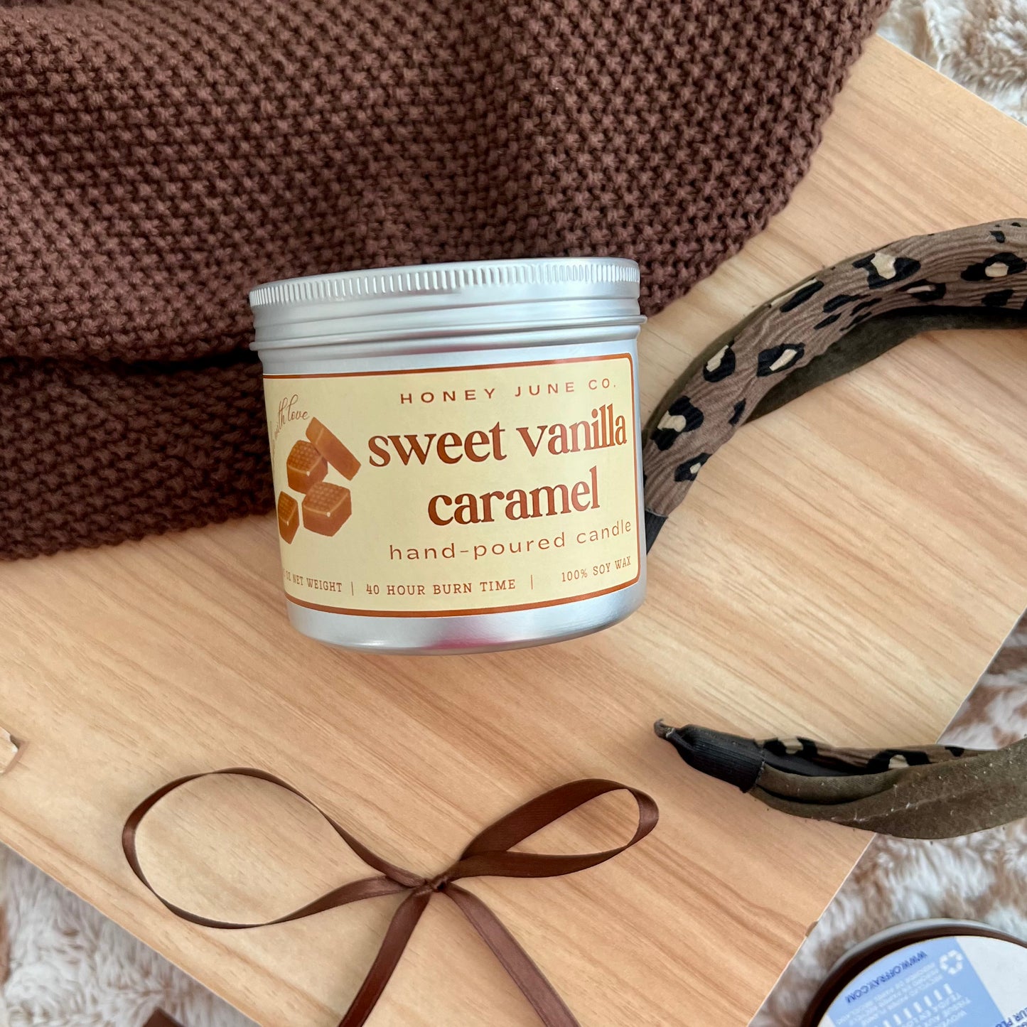 Sweet Vanilla Caramel Candle