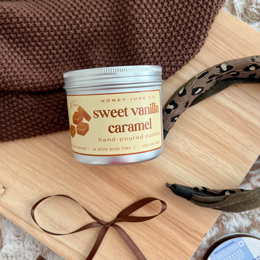 Sweet Vanilla Caramel Candle