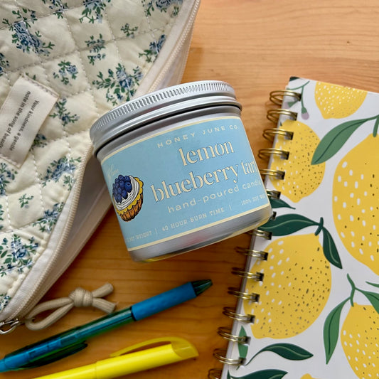 Lemon Blueberry Tart Candle