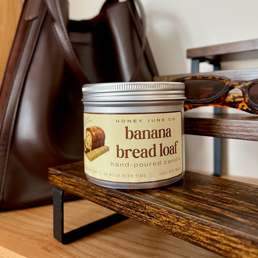 Banana Bread Loaf Candle