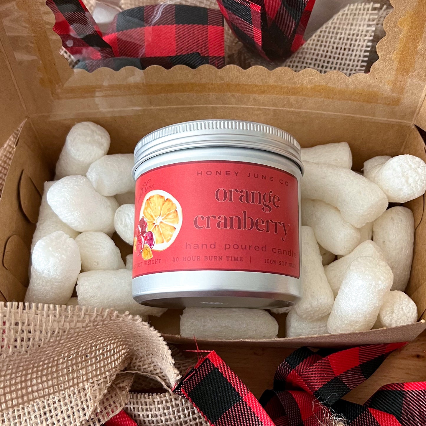 Orange Cranberry Candle