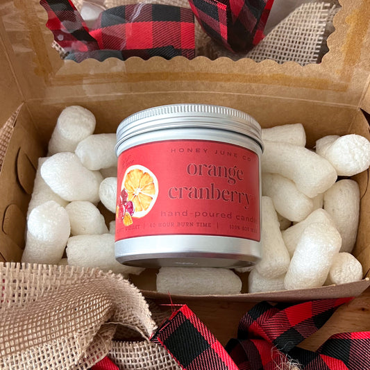 Orange Cranberry Candle