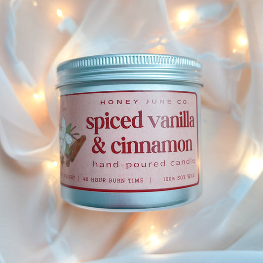 Spiced Vanilla & Cinnamon Candle