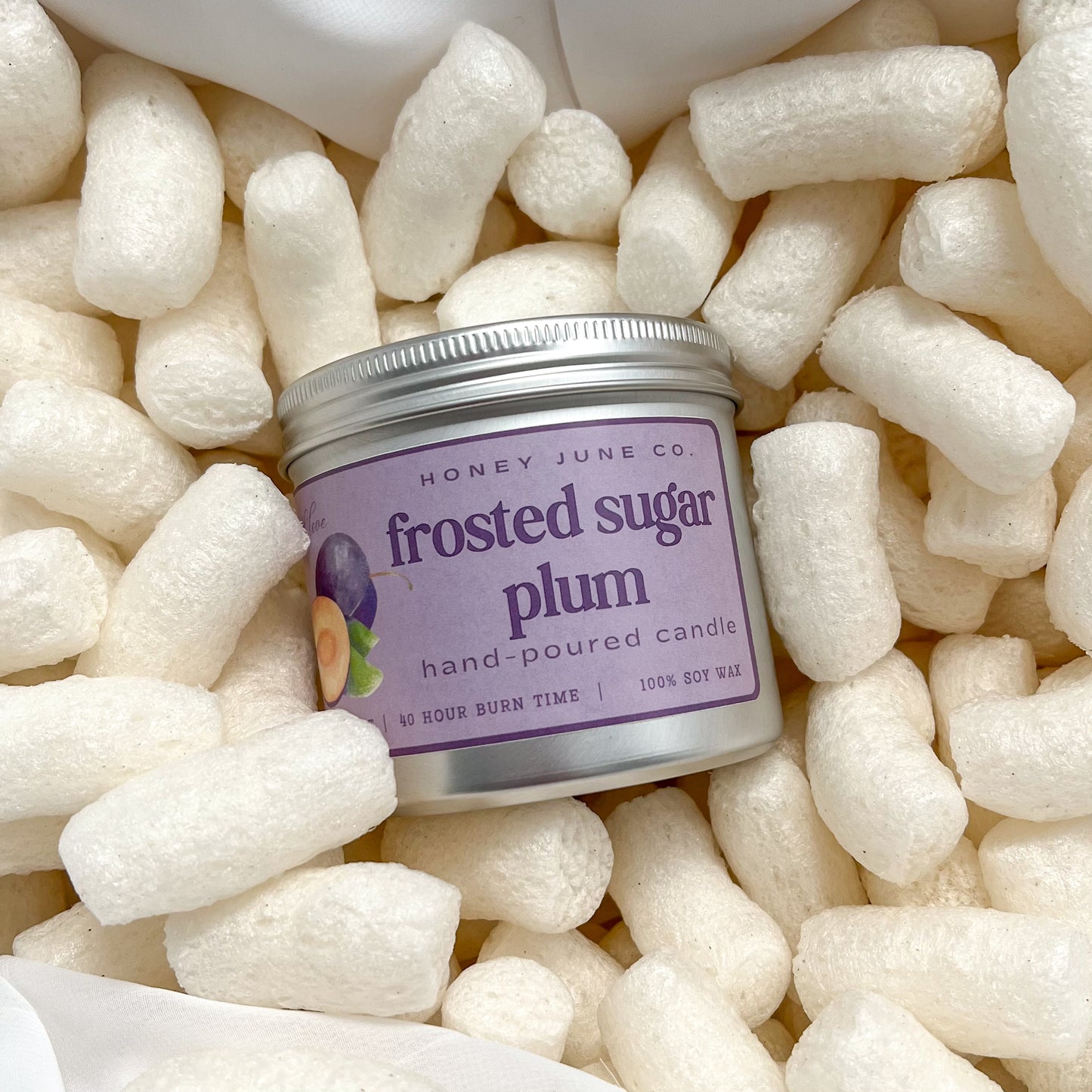 Frosted Sugar Plum Candle