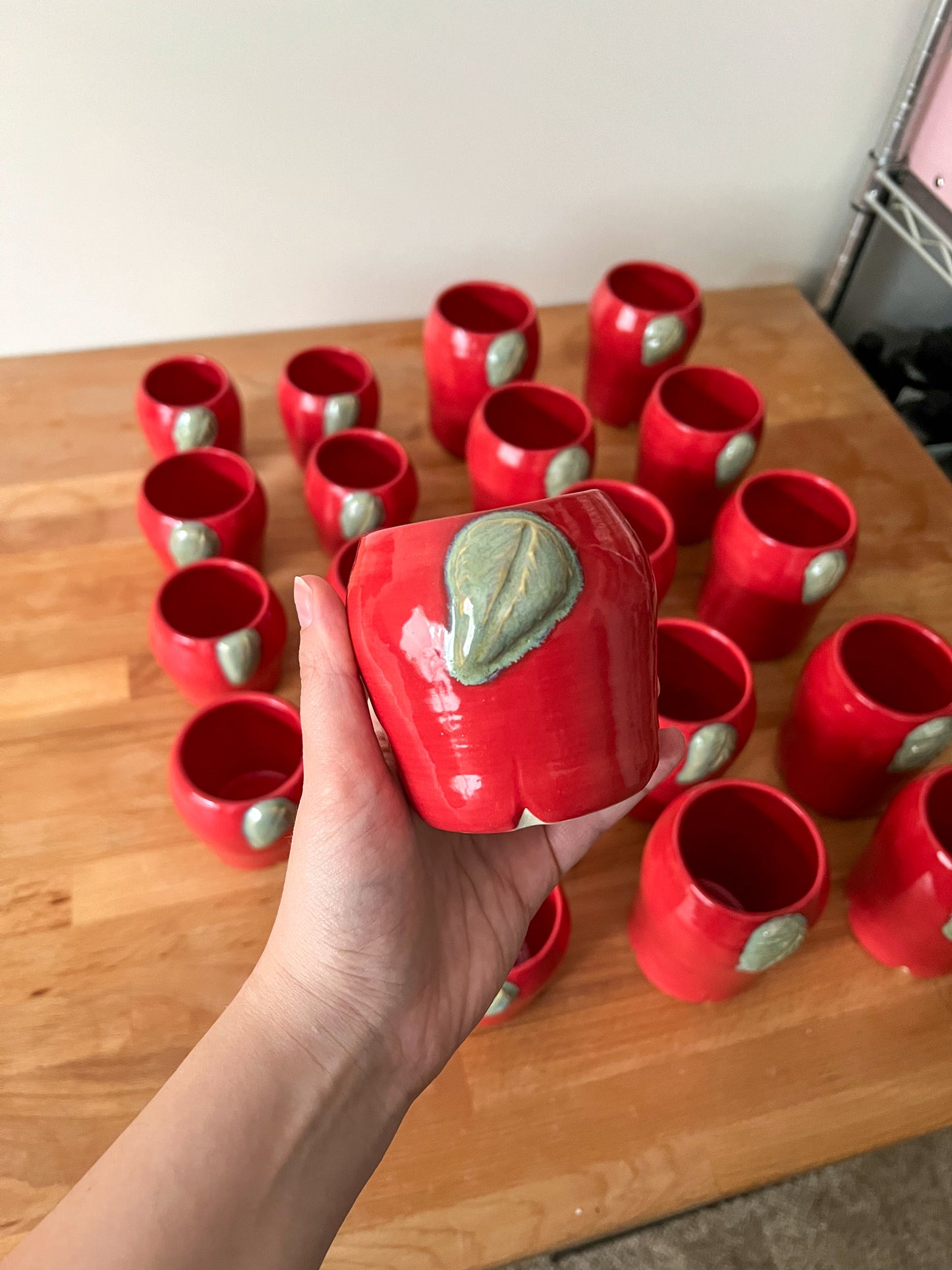 Handmade Apple Jar Candle