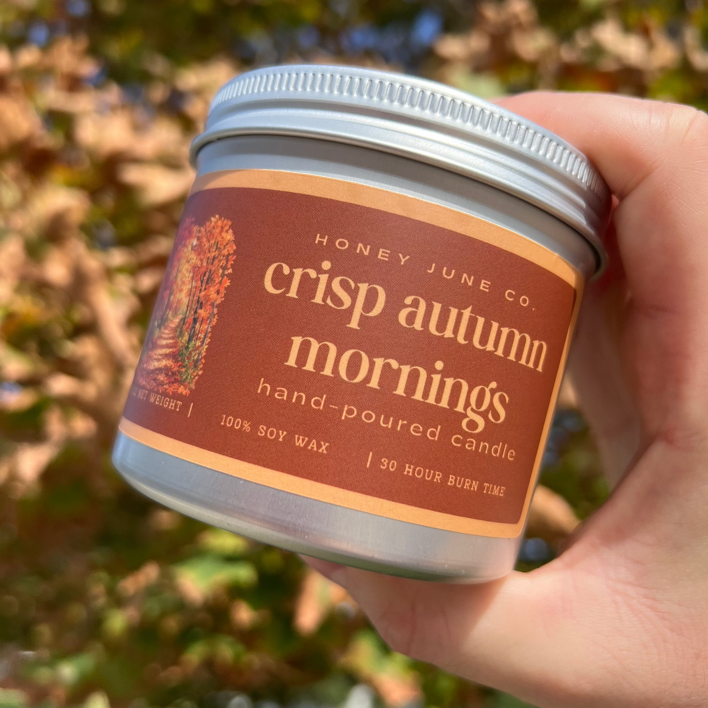 Crisp Autumn Morning Candle