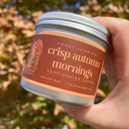 Crisp Autumn Morning Candle