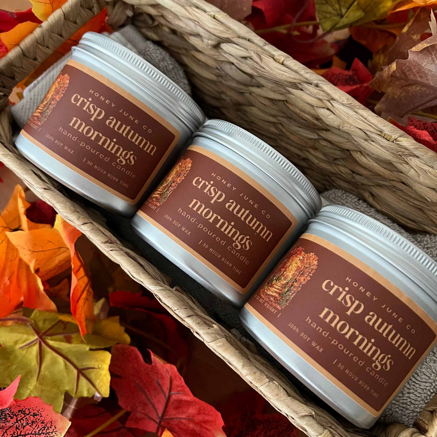Crisp Autumn Morning Candle
