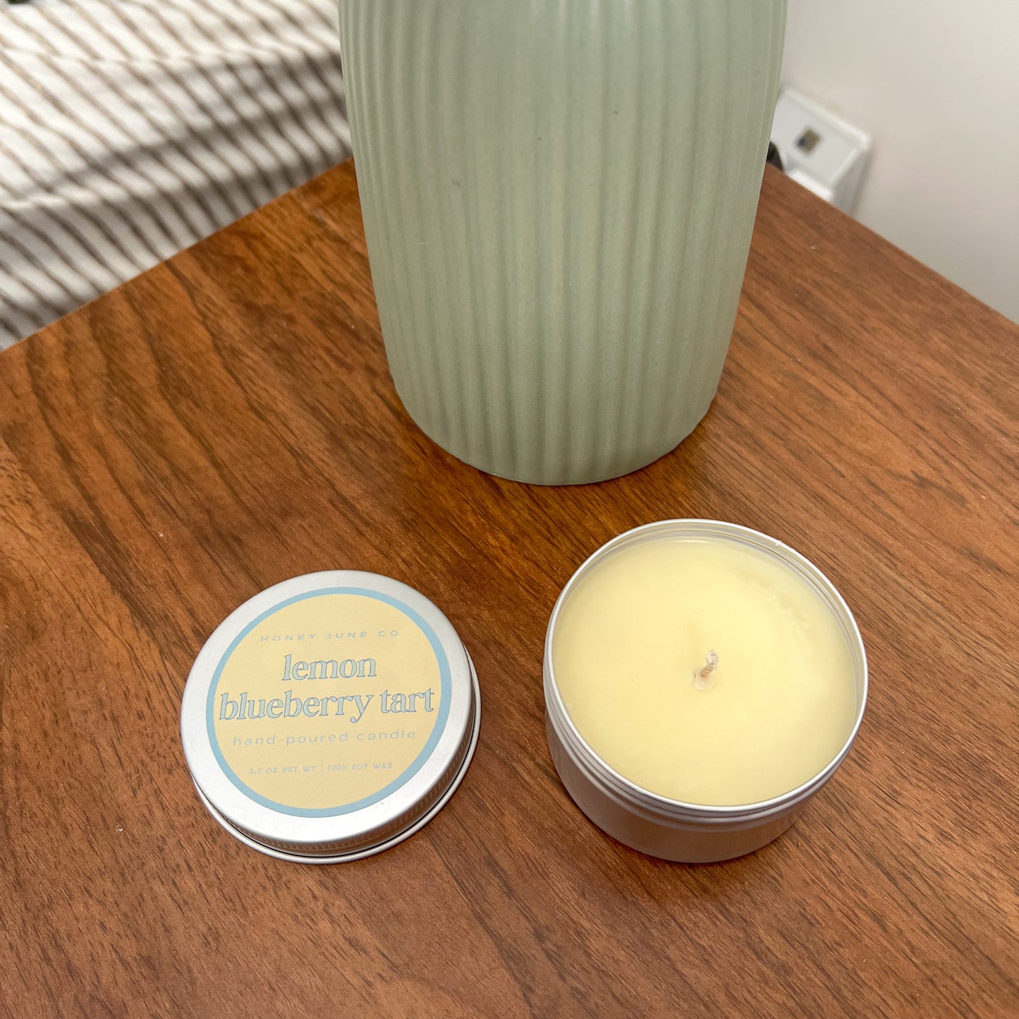 Lemon Blueberry Tart Mini Candle