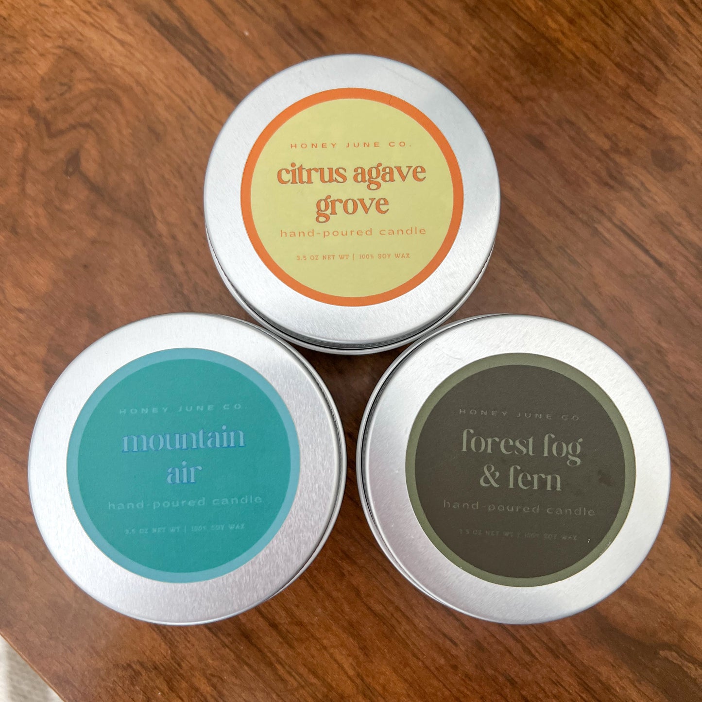 Forest Fog & Fern Mini Candle