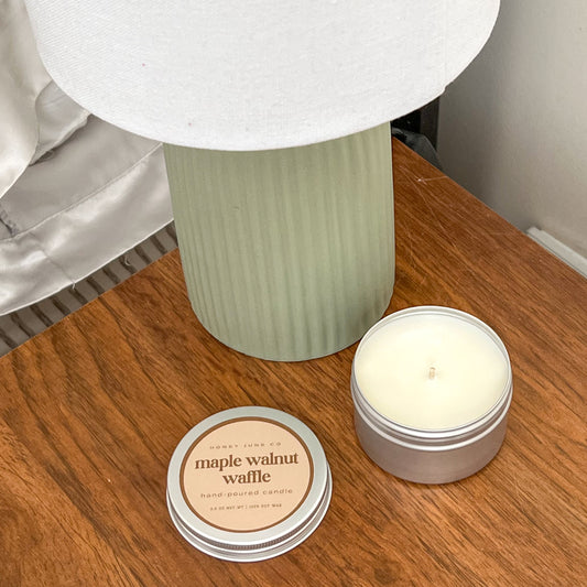 Maple Walnut Waffle Mini Candle