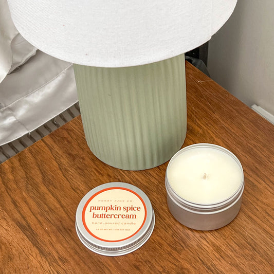 Pumpkin Spice Buttercream Mini Candle
