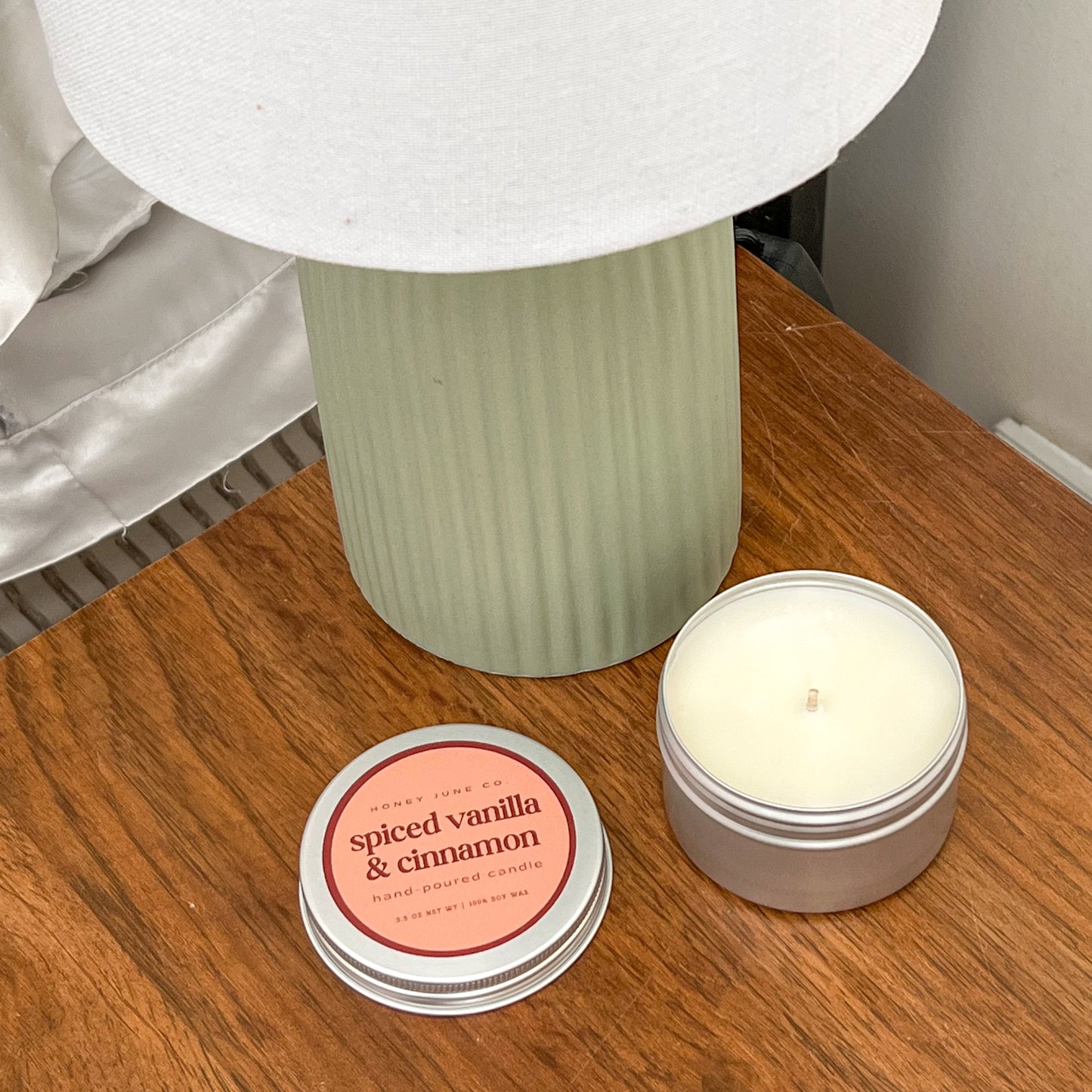 Spiced Vanilla & Cinnamon Mini Candle